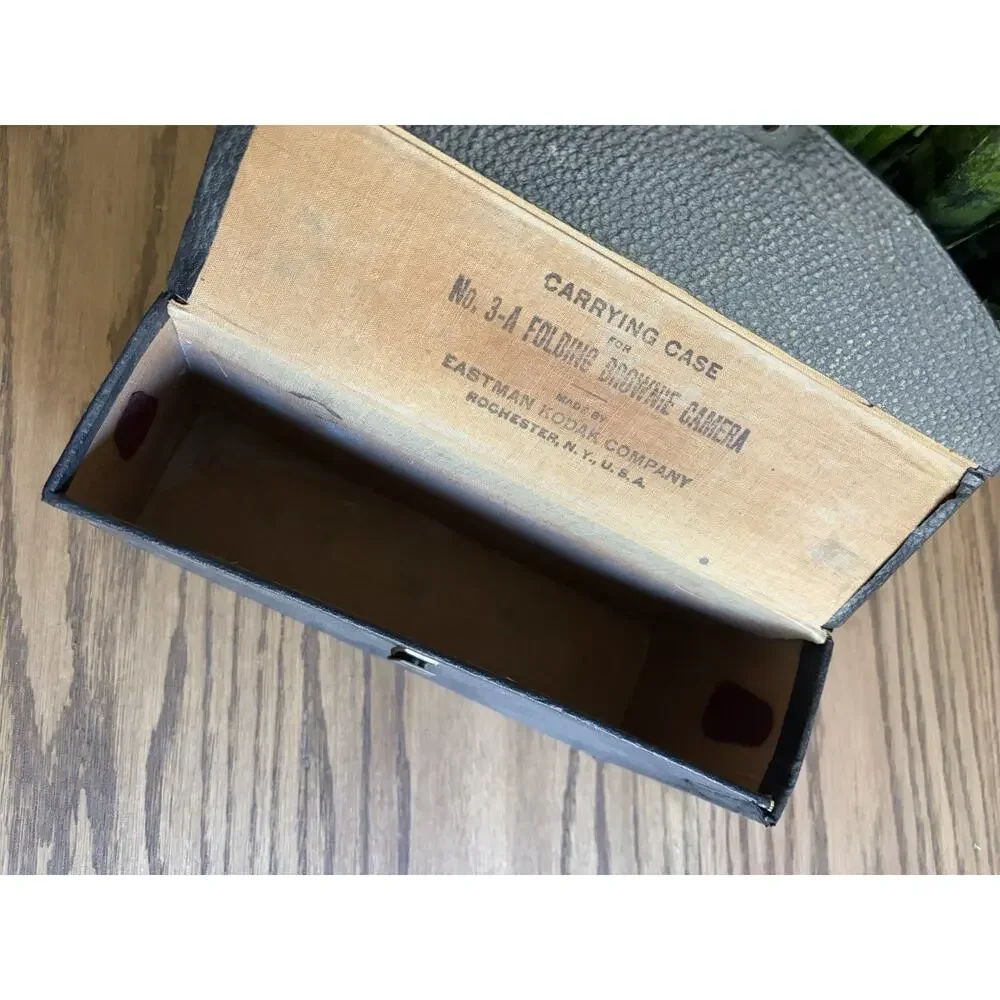 Antique Eastman Kodak No 3 Model A Folding Brownie Camera Carry Case ONLY